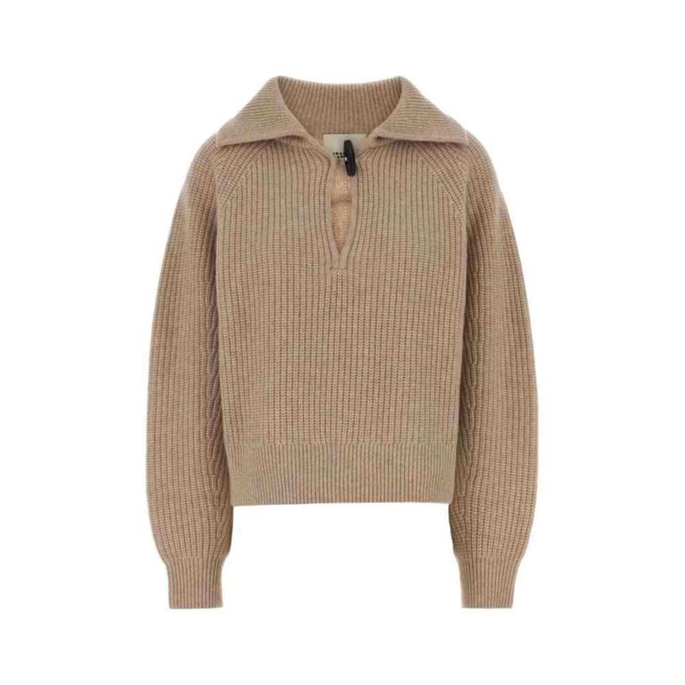 Isabel Marant Women Beige Wool Blend Miranda Sweater